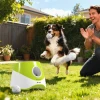 Automatische Ballwerper Interactieve Ballwerp Machine Met 3 Ballen 3 Afstanden 6m/10m/14m Voor Kleine Tot Middelgrote Honden Groen