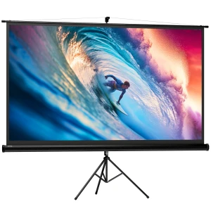 Beamer Scherm Met Statief 221 X 124 Cm 100 Inch 16:9 HD 4K Rollo Scherm