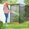 Fruitkooi, Plantenbeschermingsnet Met Ritssluiting, Bescherming Tegen Vogels, Insecten En Kleine Dieren, Zwart