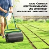 Handige Grasrol, Praktische Gazonrol, Graswalze, Tuinrol, Flexibel, Staal, 58L X 32,5B X 113H Cm, Donkergroen