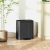 Keukenafvalbak, 2 X 20 L vakken, Efficiënte Afvalscheiding, Voetpedaal, Kunststof, Metaal, Zwart