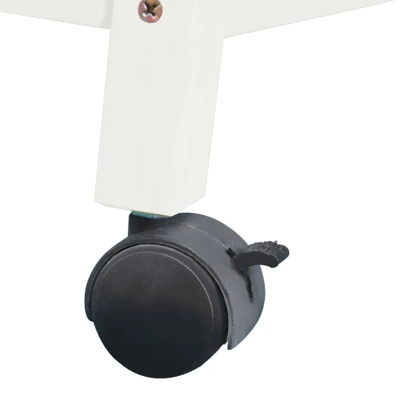 Klein Dierenhok Met 2 Niveaus 4 Wielen Verzegeld Vurenhout Grijs