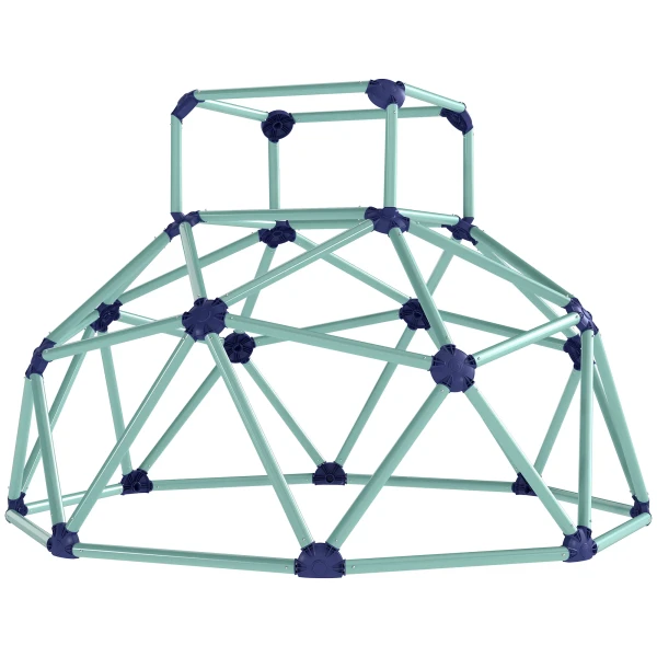 Klimkoepel Ø182,5cm UV bestendig, Waterdicht Klimdome Voor Kinderen Tot 90 Kg, Voor 3 8 Jaar Kunststof Blauw