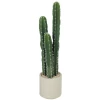 Kunstplant Cactus Grote Plant 95 Cm Met Pot Als Echt Voor Thuis, Kantoor, Groen