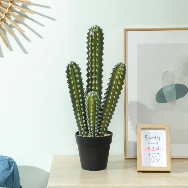 Kunstplant Cactus Planten 53 Cm Kunstmatige Planten In Pot Voor Thuis, Kantoor