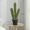 Kunstplant Cactus Planten 53 Cm Kunstmatige Planten In Pot Voor Thuis, Kantoor