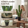 Kunstplant Cactus Planten 53 Cm Kunstmatige Planten In Pot Voor Thuis, Kantoor