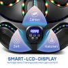 Muziek Boks Machine, Elektronische LED Boks Machine Met Dubbele Slagzones Bluetooth Handschoenen 9 Snelheid