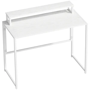 Opklapbare Computertafel Met Monitorbeugel Voor Studeerkamer 100 X 48 X 87,5 Cm