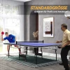 Opvouwbare Tafeltennistafel Mid Size Inclusief Tafeltennisnet 3 Ballen 12mm Tafelblad