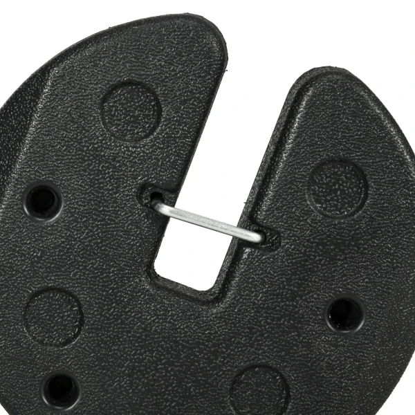 Paviljoenstandaard Voeten 4 delige Set 12 Kg Gewichten Met Bevestigingspinnen En Transportriem