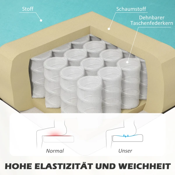 Retrodesign 2 zitsbank, Houten Poten, 117 Cm X 56,5 Cm X 77 Cm, Groen