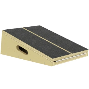 Schuin Bord Voor Ontlastende Oefeningen, 4 Verstelbare Hoeken, Antislip, Hout