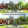 Vervangend Dak Voor Pergola Met UV bescherming, Zonnescherm Voor Terrasoverkapping Voor 3 X 3 M Paviljoen, Crèmewit