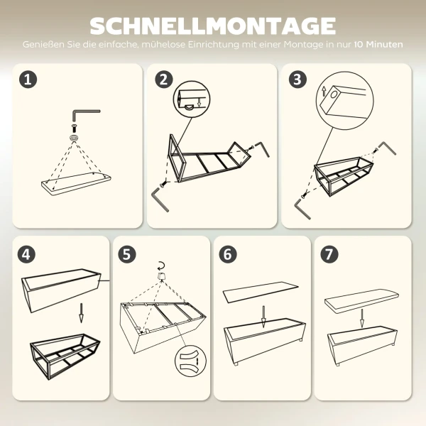 Zitbank Met Opbergruimte, Gestoffeerde Bank Voor Opslag, Voor Woonkamer, Slaapkamer, Gang, Corduroy Bekleding, Grijs