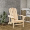 Adirondack Stoel Weerbestendig Adirondack Stoel Van Hout Buiten Tuinstoel Met Hoge Rugleuning Armleuningen