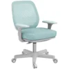 Bureaustoel, Ergonomische Bureaustoel Met Draaifunctie, Hoogteverstelbaar 55 X 48 X 82,5 94,5 Cm Groen