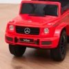 Rutschauto Met Duwstang Mercedes Benz G350 Glijvoertuig Met Stuur 3 in 1 Duwauto Voor Kinderen Van 18 36 Maanden Rood