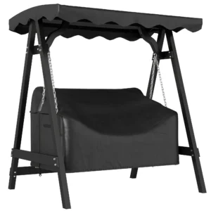 2 zits Tuinschommelhoes, Waterdichte Beschermhoes, Winddicht En UV bestendig, 420D Oxford stof