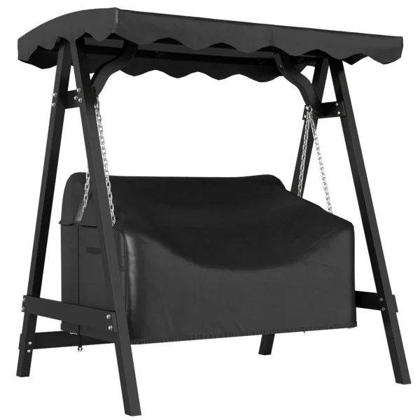 2 zits Tuinschommelhoes, Waterdichte Beschermhoes, Winddicht En UV bestendig, 420D Oxford stof