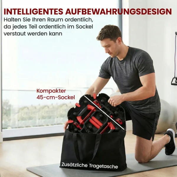 7 in 1 Verstelbaar Push Up Board Met Weerstandsbanden, Rollen, Deuranker, Opvouwbaar