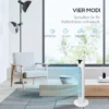 70° Oscillerende Torenventilator Met Afstandsbediening 4 Modi 3 Snelheden Timer 31,5 X 31,5 X 96 Cm Wit