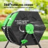 Composter 130 Liter, 67 X 60 X 77cm Snelcomposter Van Kunststof Met Ventilatiesysteem Voor Tuin, Keuken