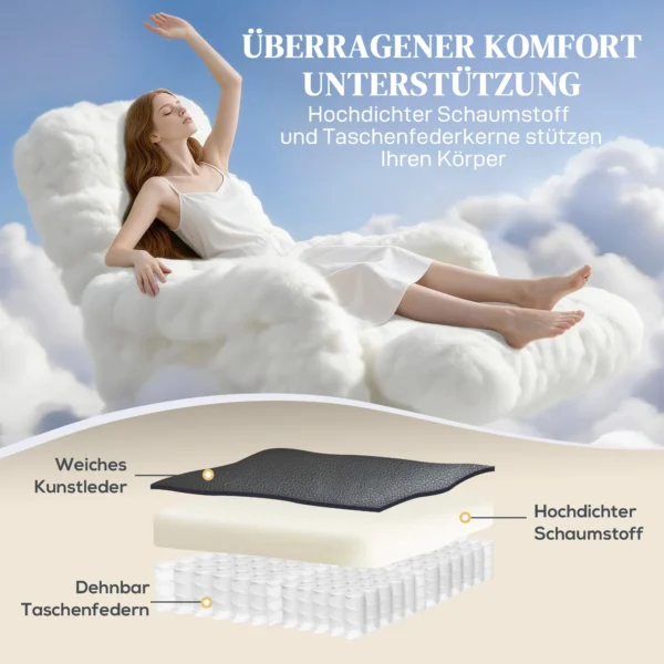 Elektrische Relaxstoel Met Opsta hulp, Afstandsbediening, Voetensteun, Ligfunctie, Donkergrijs