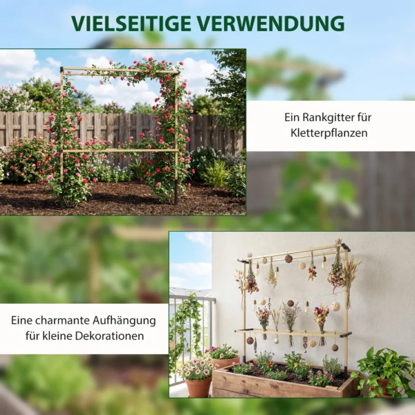 Flexibel Metalen Tuinrooster Voor Bessen: Frambozen, Bramen & Blauwe Bessen Uitbreidbaar Rooster