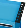 Gereedschapskoffer Gereedschapstrolley Gereedschapsdoos, 3 Niveaus, 4 Wielen, 82 Cm X 35 Cm X 76 Cm, Blauw