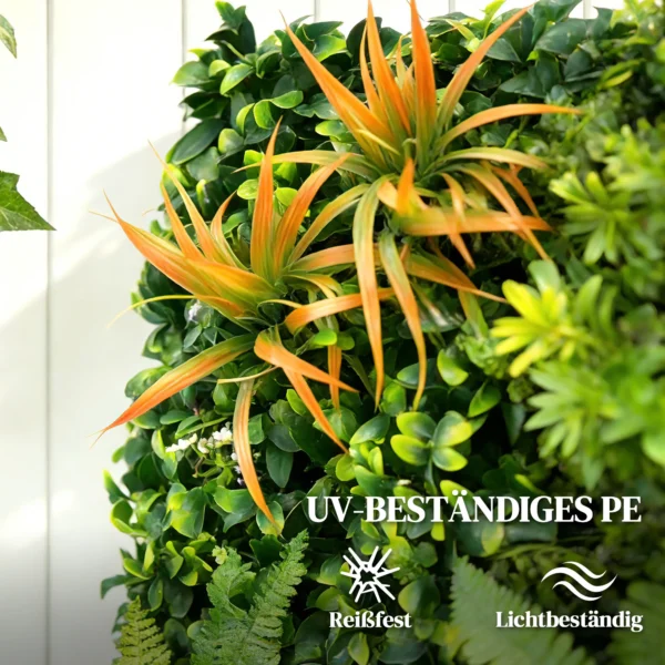 Graswand Panelen, 100 X 100 Cm Kunstmatige Graswand Decoratie Met Verbindingsbinders, Groene Achtergrond, Groen