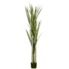 Grote Kunstmatige Yucca 190cm Kunstplant, Plastic Kunstmatige Plant In Pot, 17 X 17 X 190 Cm Smaragdgroen