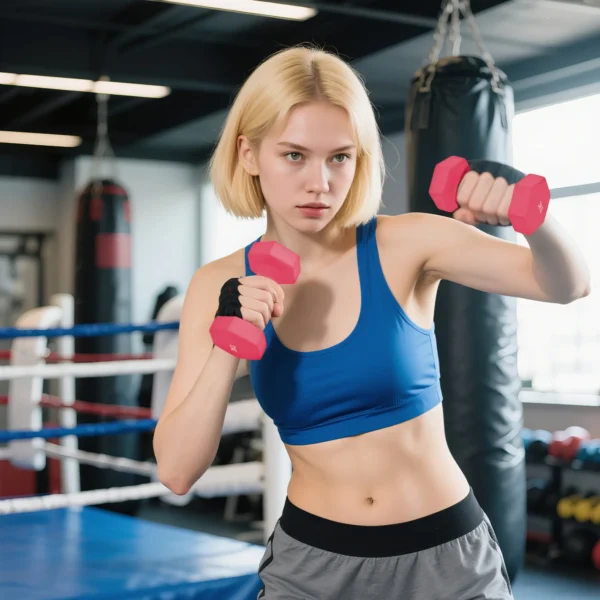 Halterset 3 Paar Korte Halters Met Opbergstandaard, Antislip Handvat, 1 5 Kg Hexagon