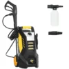Hogedrukreiniger Met Aluminium Pomp 135 Bar Maximale Druk 1800W Vermogen 540 L/u 5m Slang Verstelbare Sproeier & Handvatten