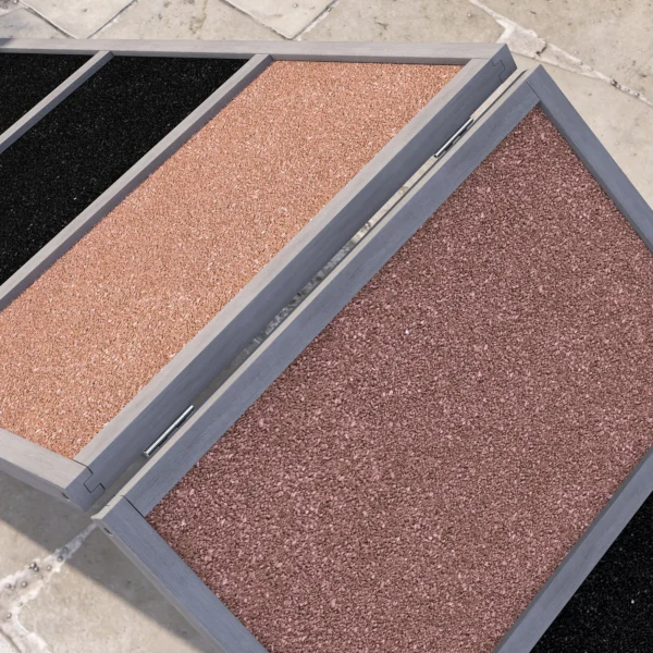 Hondensport Ramp, Hondensportapparaat, A vormig Frame, Antislip Oppervlak, 173 X 59 X 66 Cm, Grijs