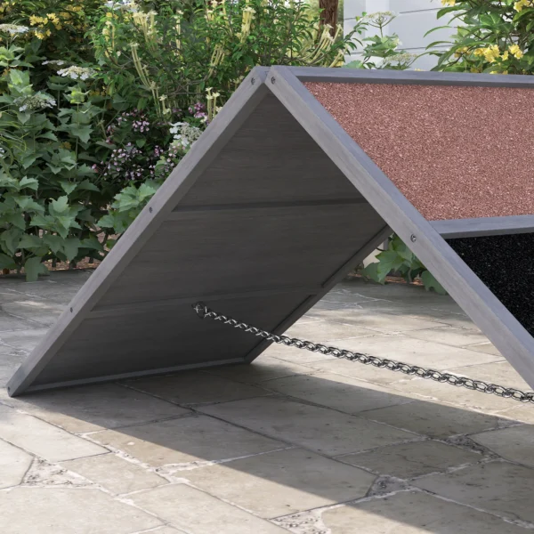 Hondensport Ramp, Hondensportapparaat, A vormig Frame, Antislip Oppervlak, 173 X 59 X 66 Cm, Grijs