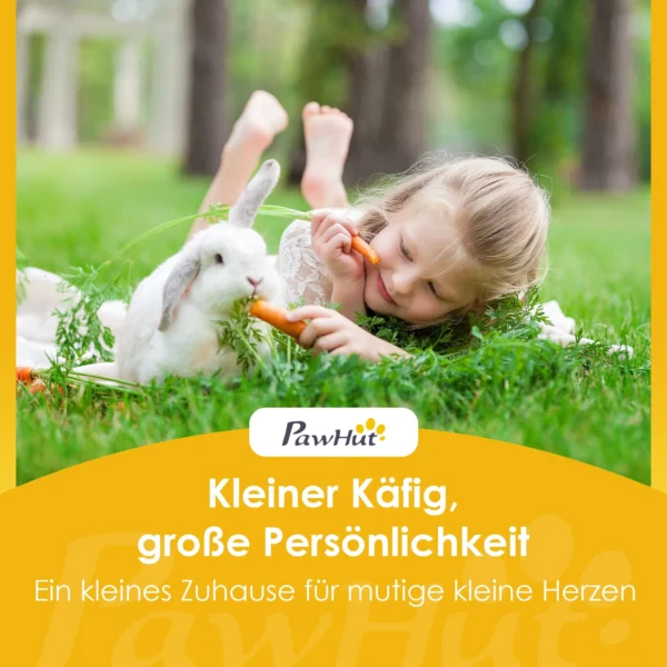 Houten Konijnenhok Met 2 Verdiepingen, Weerbestendig Opklapbaar Dak, Vrije Uitloop, Helling, 98x95x102,5 Cm Grijs