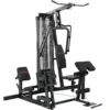 Kraftstation Fitnessstation Met Latzug Butterflystang 65kg Gewichten Touw Tot 120kg