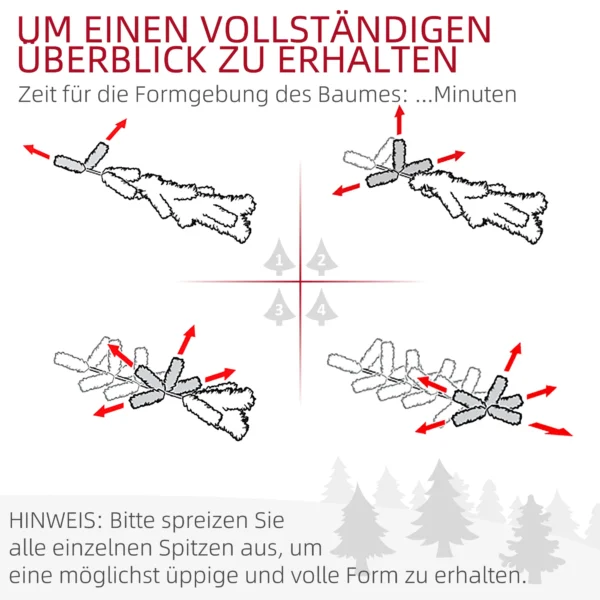 Kunstmatige Kerstboom, Slank, Dennenappels, Brandvertragend, 54 X 195 Cm, Groen