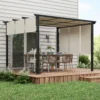 Markies Zonwering. Pergola, Weerbestendig, Incl. Bevestigingsmateriaal, 3 X 3,5 M, Beige