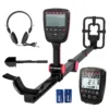 Metaaldetector IP68 Waterdicht Opvouwbaar Metaalzoeker Met 4 Modi Koptelefoon Schop Draagtas LCD display