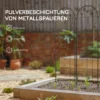 Metalen Klimrek Set Van 2 Om Te Steken Roestvrij Klimhulp Voor Klimplanten Komkommers Espalier 180 X 50 Cm