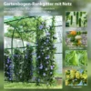 Metalen Rankrooster Om Te Steken Roestvrij Klimhulp Gebogen Komkommer Espalier 210 X 250 X 216 Cm Donkergroen