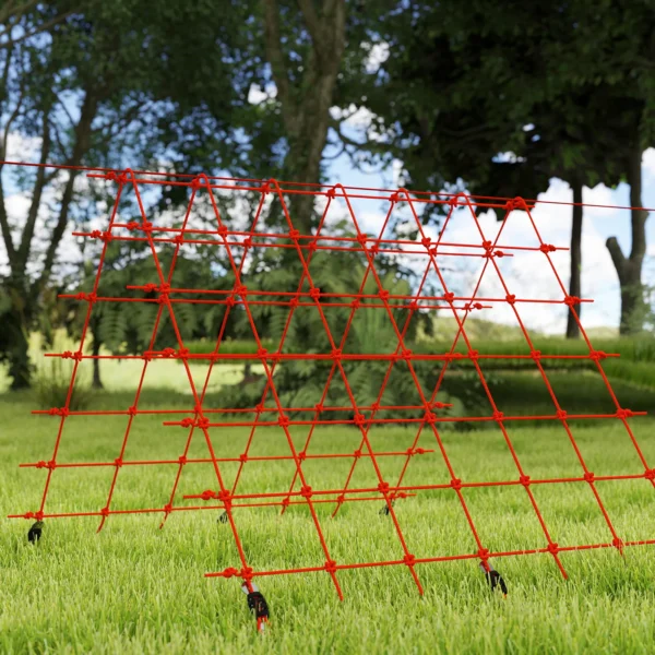 Ninja Line Kinder 10m Slackline Set Met Gymnastiekringen Schommel Klimladder Klimnet Voor 3 6 Jaar 1000x300x180 Cm Rood