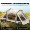 Opblaasbare Tent 4 Personen Snelle Opbouw Outdoor Tent Voor Kamperen Met 2 Slaapkamers Voorkamer Venster