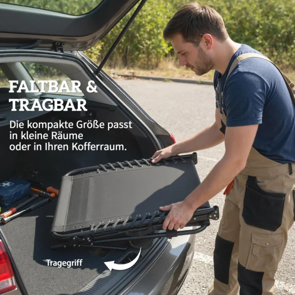 Opvouwbare Draagbare Tuinligstoel Met 5 voudig Verstelbare Rugleuning, Gevoerde Matras En Hoofdsteun