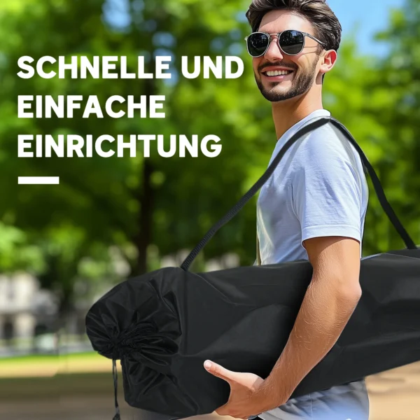 Opvouwbare Stoel, 2 zits Campingstoel Met Drankhouder En Draagtas, Belastbaar Tot 250kg, Blauw