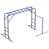 Outdoor Klimrek Met Turnstang En Optrekstang Voor Kinderen Van 3 8 Jaar Tot 150kg 250x190x180 Cm Zwart