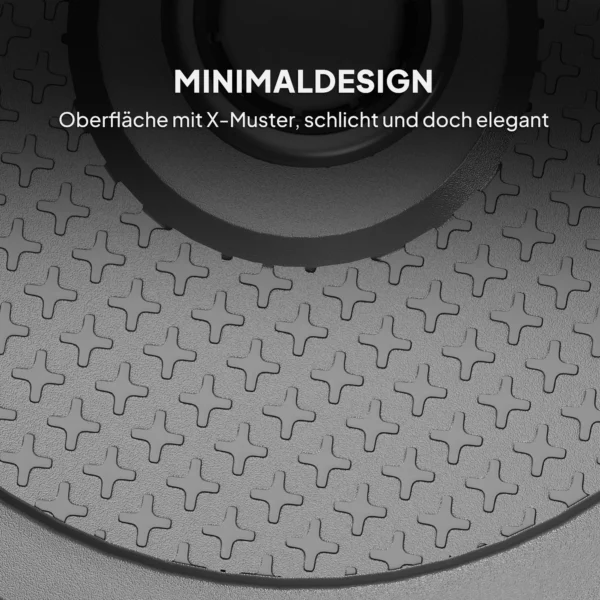 Parasolvoet Van Cement 22kg Rond Parasolvoet Met Vergrendelknop, Voor Parasol 38mm/48mm