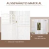 Paravent 4 delig 160 X 170 Cm Opvouwbare Kamerverdeler Scheidingswand Van Golfvezel Scheidingswand Voor Woonkamer